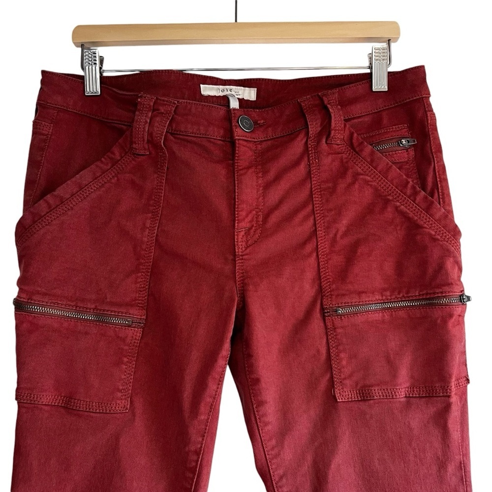 Joie Park slim fit zipper ankle cargo pants size 31 excellent condition - Picture 5 of 15